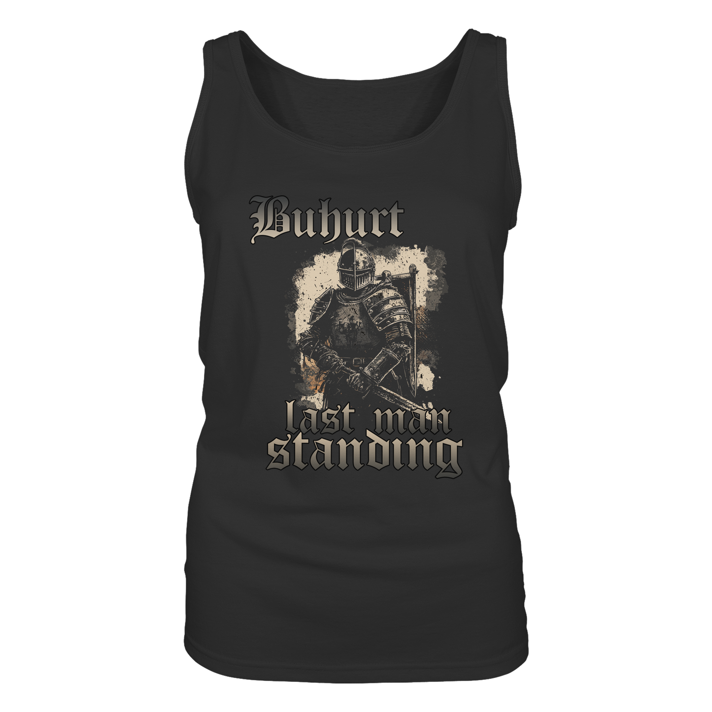 Buhurt Last Man Standing Damen Tank Top Frauen Bio Tank Top