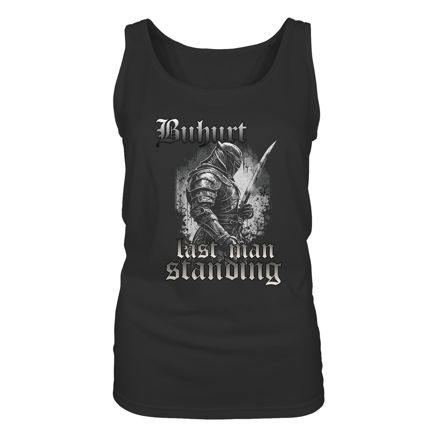 Buhurt Last Man Standing Damen Tank Top Frauen Bio Tank-Top