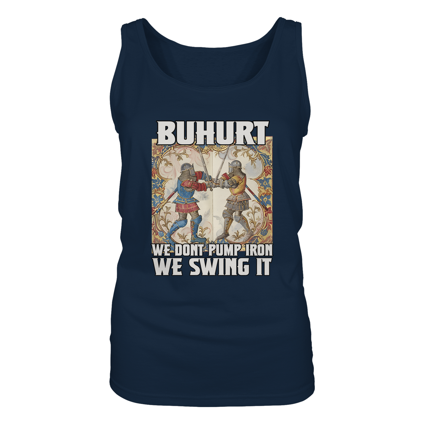 Buhurt Stundenbuch – Damen Tank Top- Frau Bio T-Shirt