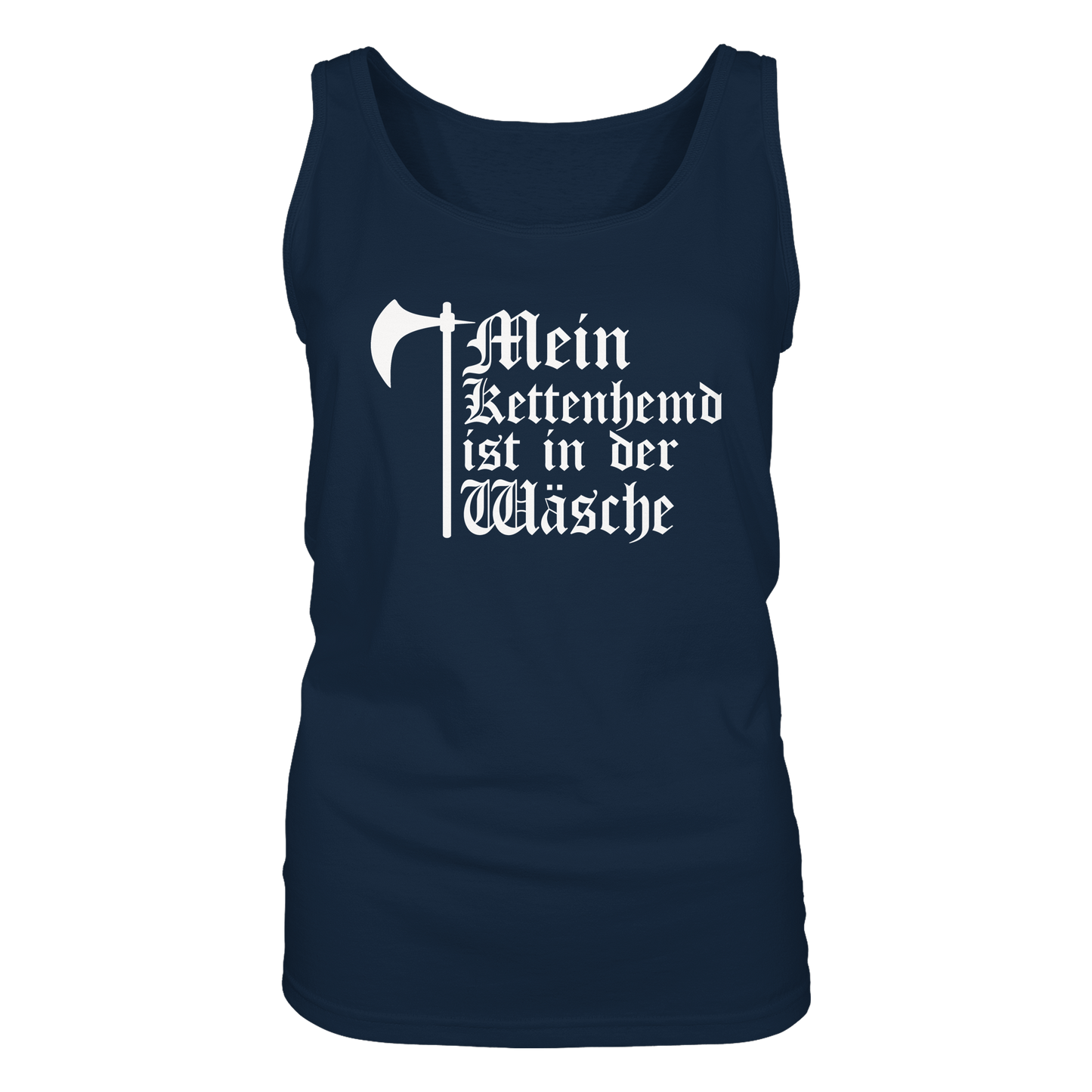 Mein Kettenhemd ist in der Wäsche Damen Tank Top Frauen Bio Tank Top
