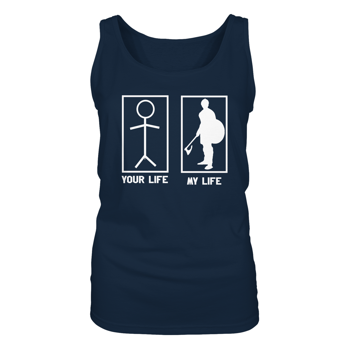 Your Life My Life Buhurt Damen Tank Top - Frauen Bio Tank-Top