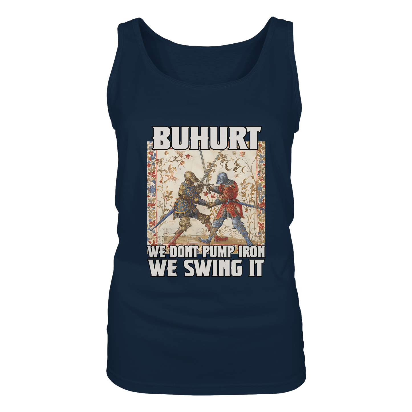 Ritter Stundenbuch Buhurt Damen Tank Top - Frauen Bio Tank Top