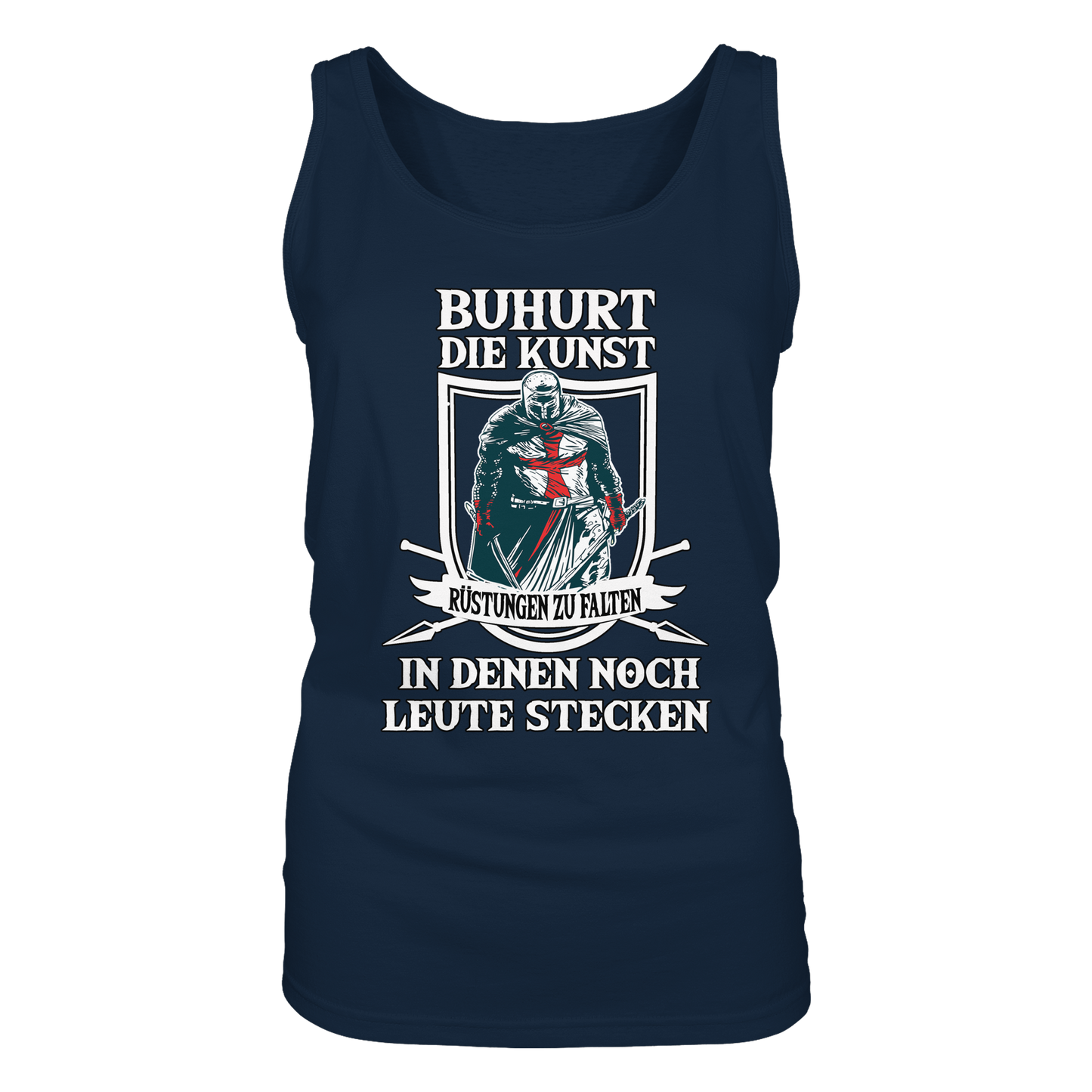 Buhurt Rüstungen Falten Damen Tank Top - Frauen Bio Tank-Top