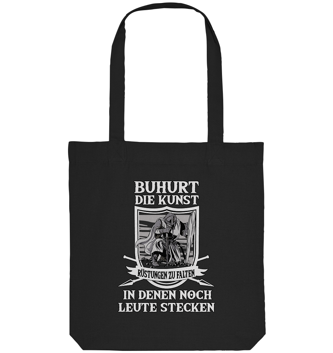 Buhurt – Die Kunst, Rüstungen zu falten – Bio Stoffbeutel