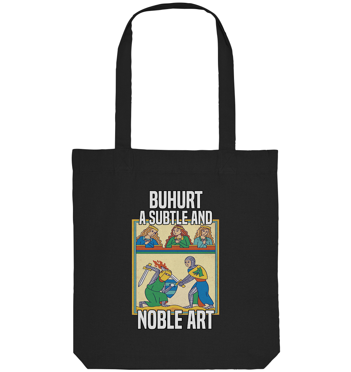 Buhurt – The Noble Art – Bio Stoffbeutel
