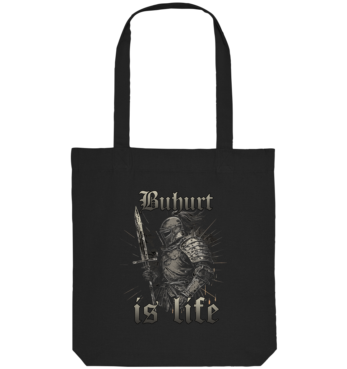 Buhurt is Life | Bio Stoffbeutel
