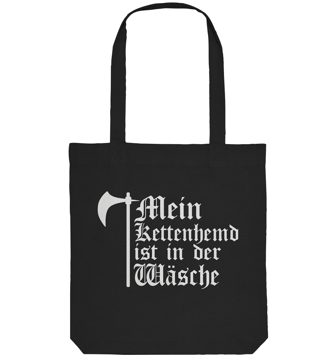 Kettenhemd ist in der Wäsche | Buhurt| Bio Stoffbeutel