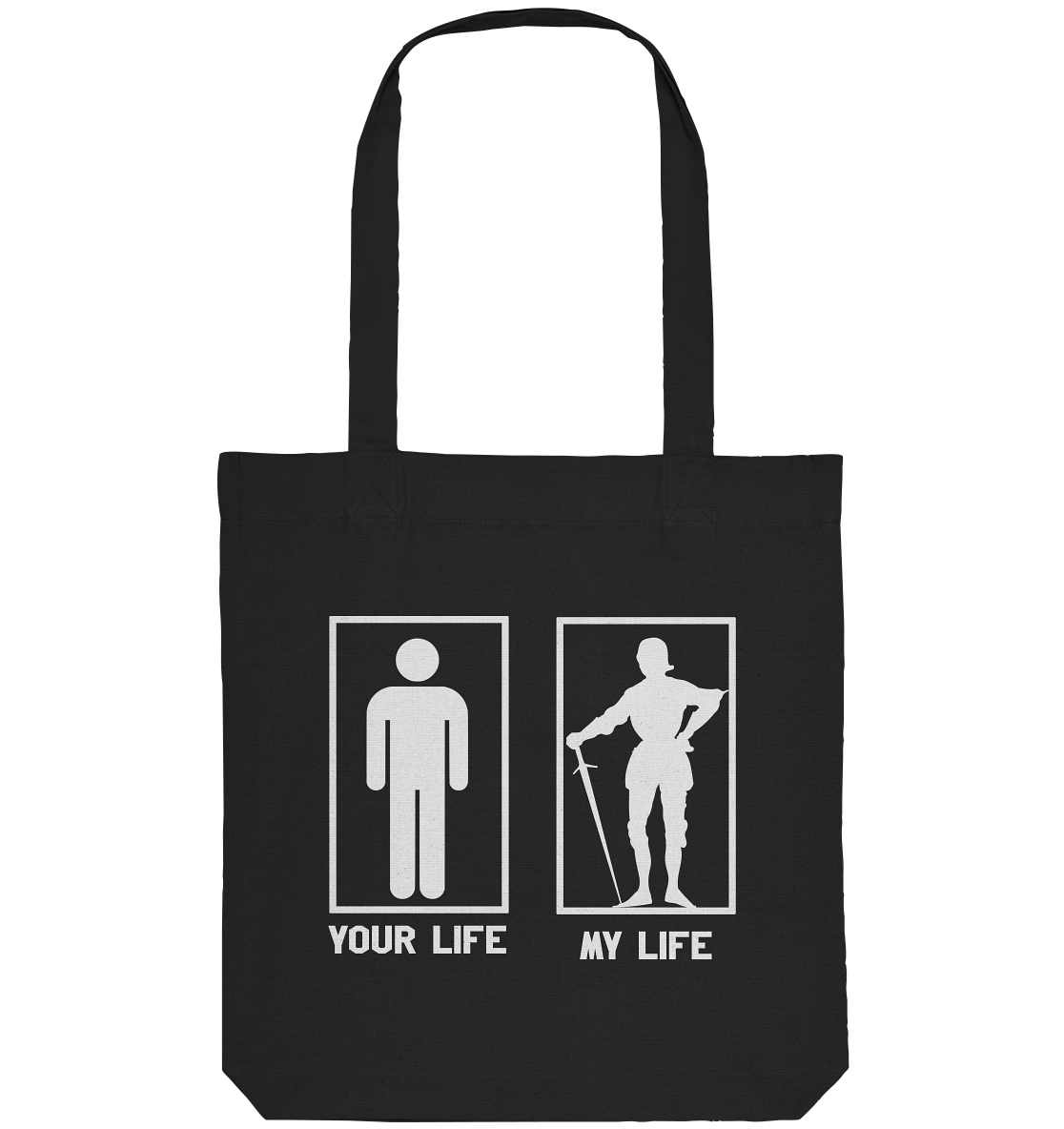 Buhurt Minimal | Your Life/ My Life | Bio Stoffbeutel