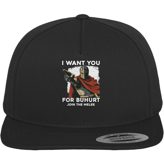 I Want You for Buhurt | Join the Melee | Premium Snapback Cap