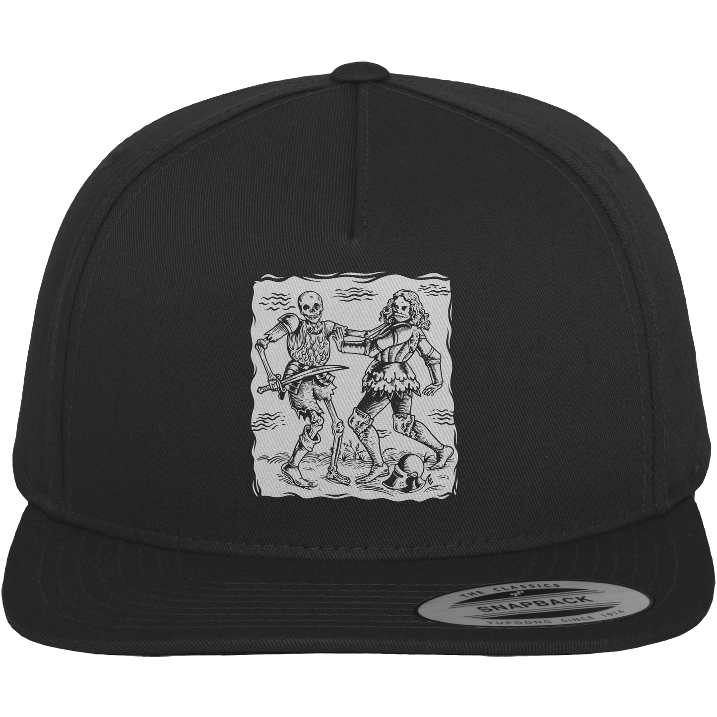 Totentanz | Ritter vs Skelett | Premium Snapback Cap
