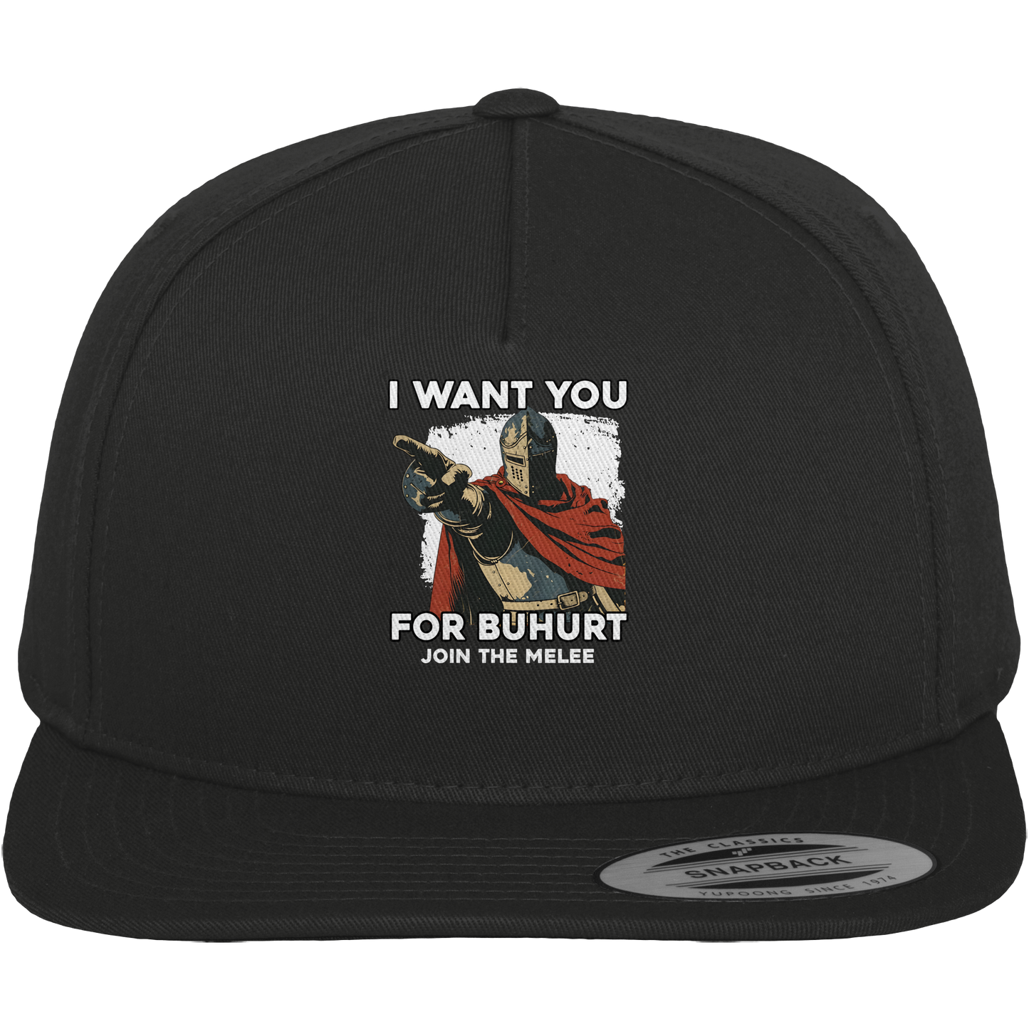 I Want You for Buhurt | Join the Melee | Premium Snapback Cap