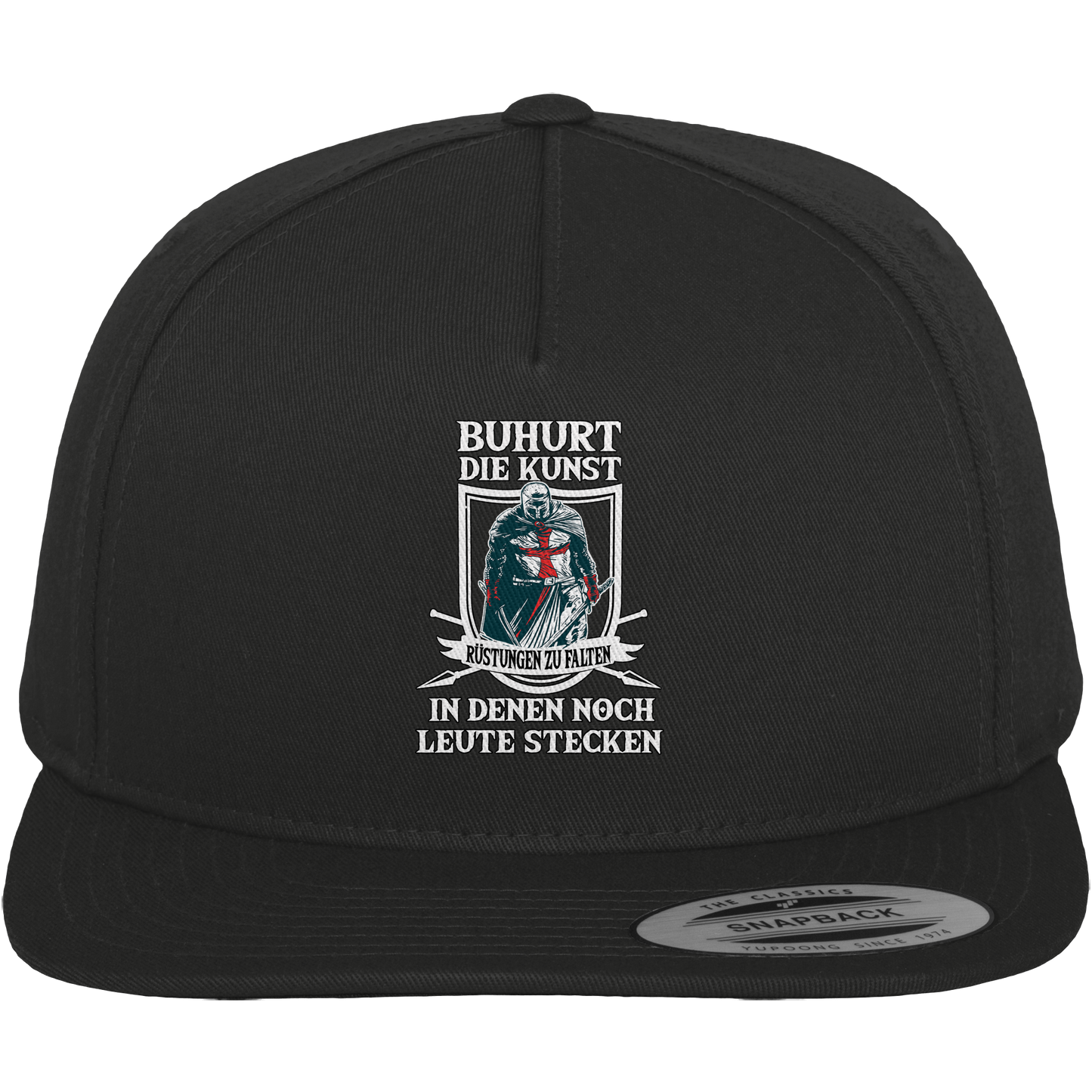 Buhurt – Die Kunst, Rüstungen zu falten | Premium Snapback Cap