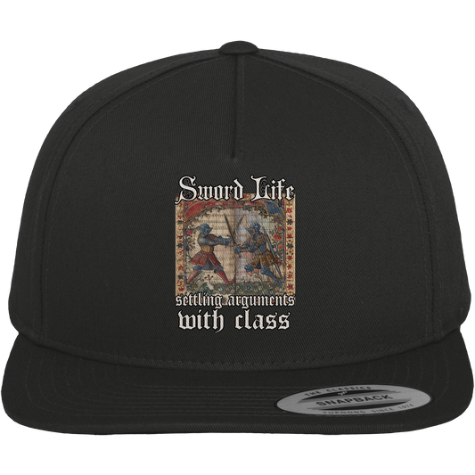 Sword Life | Settling Arguments with Class | Premium Snapback Cap