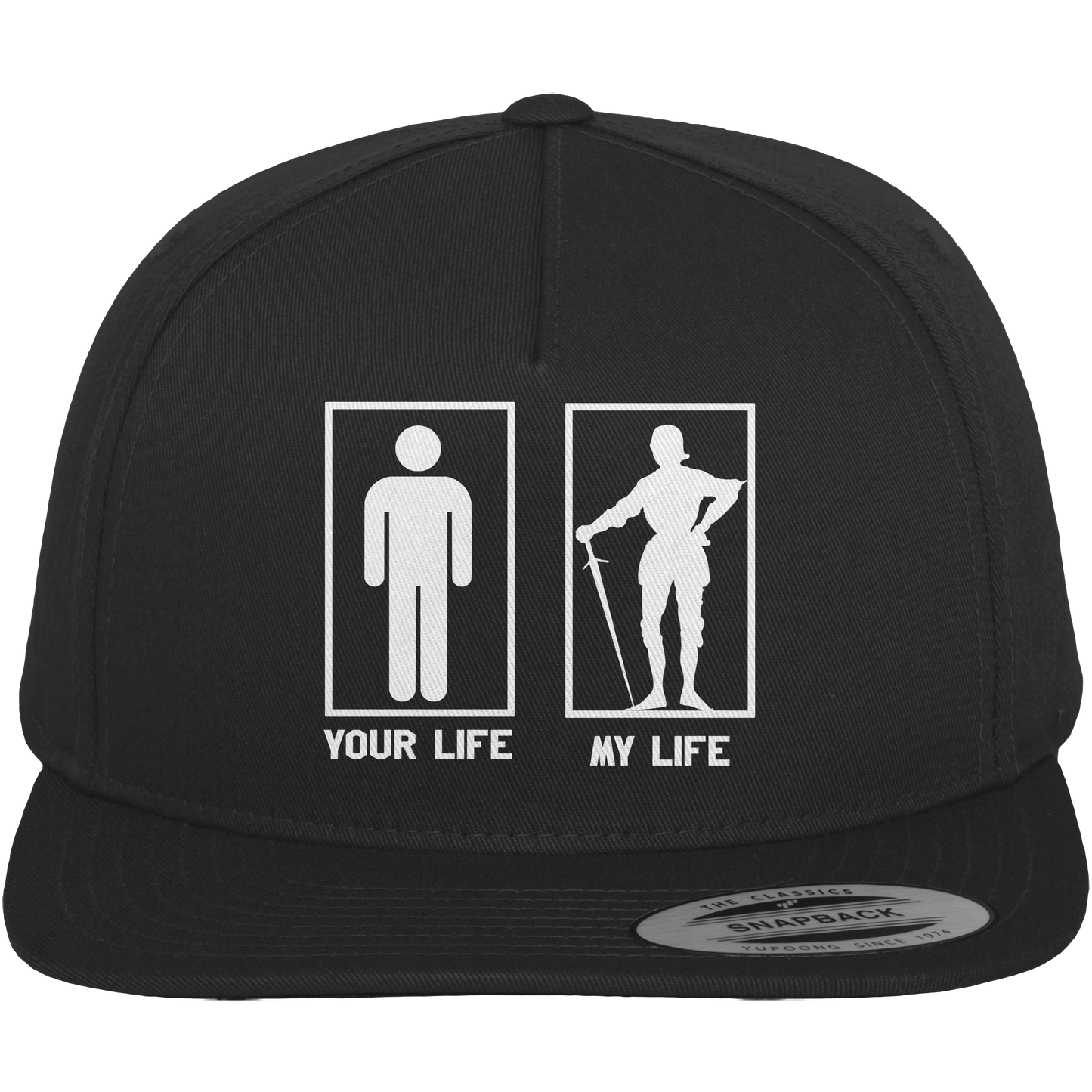 Buhurt My Life / Your Life | Premium Snapback Cap