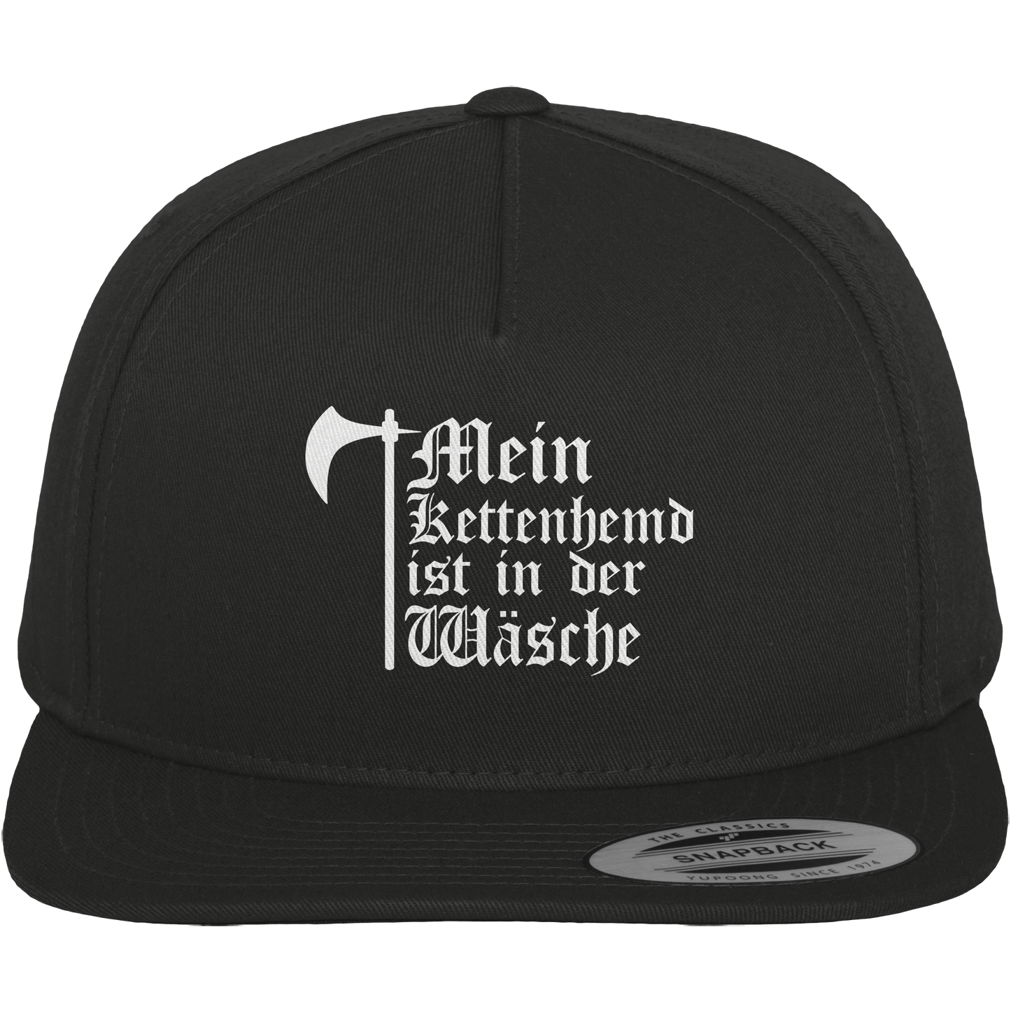 Mein Kettenhemd ist in der Wäsche | Premium Snapback Cap