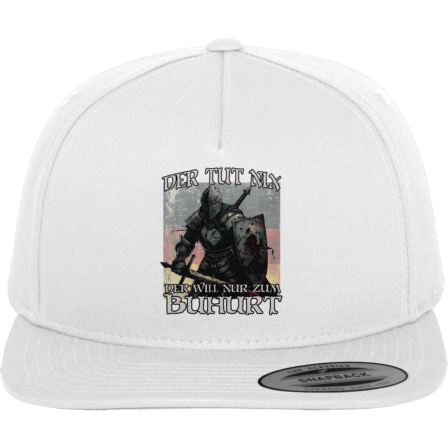 Der tut nix | der will nur zum Buhurt | Premium Snapback Cap