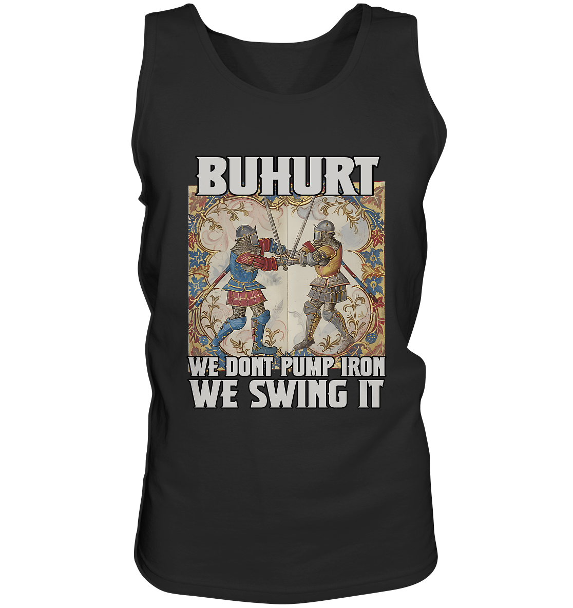 Buhurt Stundenbuch | Mittelalter Manuskript Edition | Herren Bio Tank Top