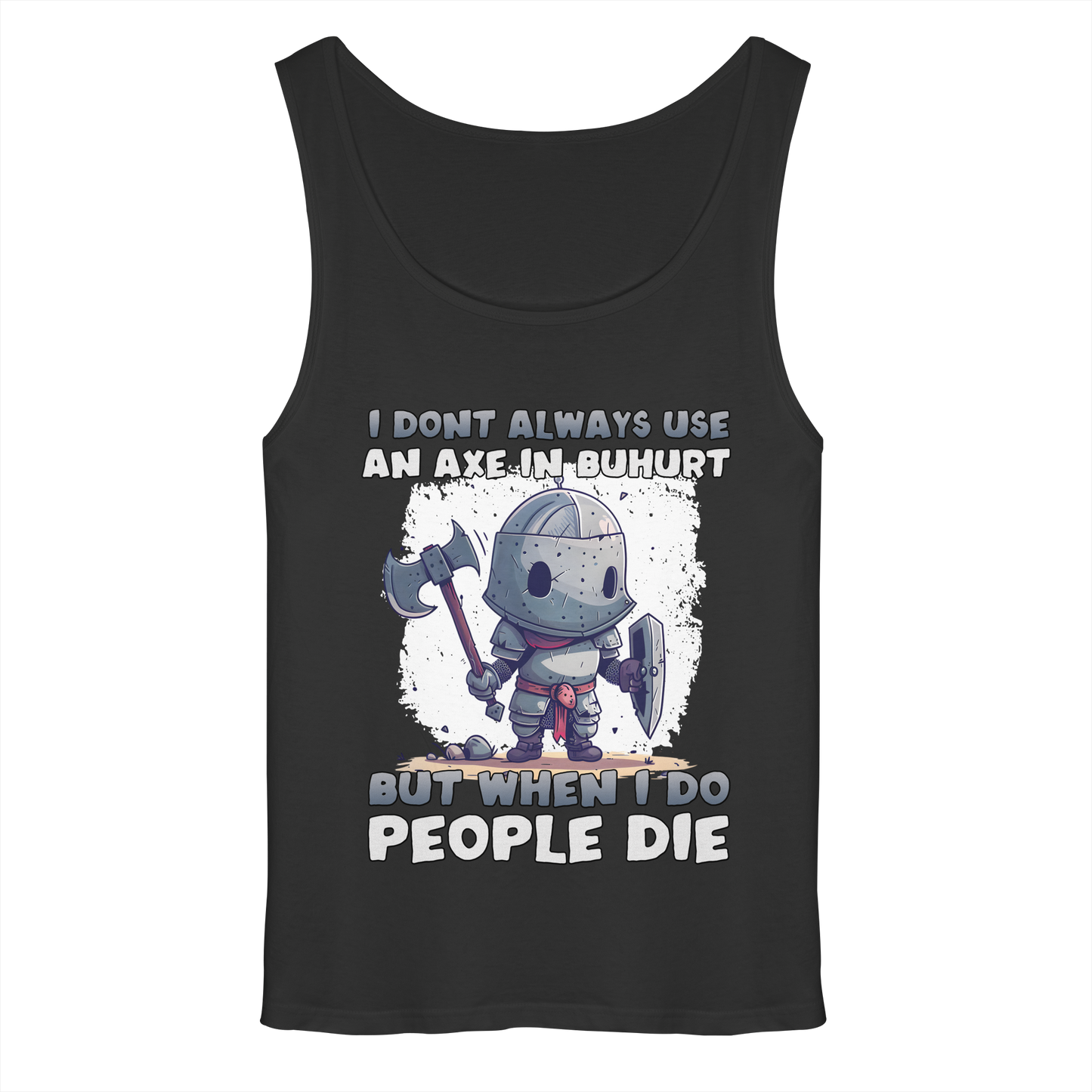 Chibi Buhurt Ritter – Frauen Bio Tank Top