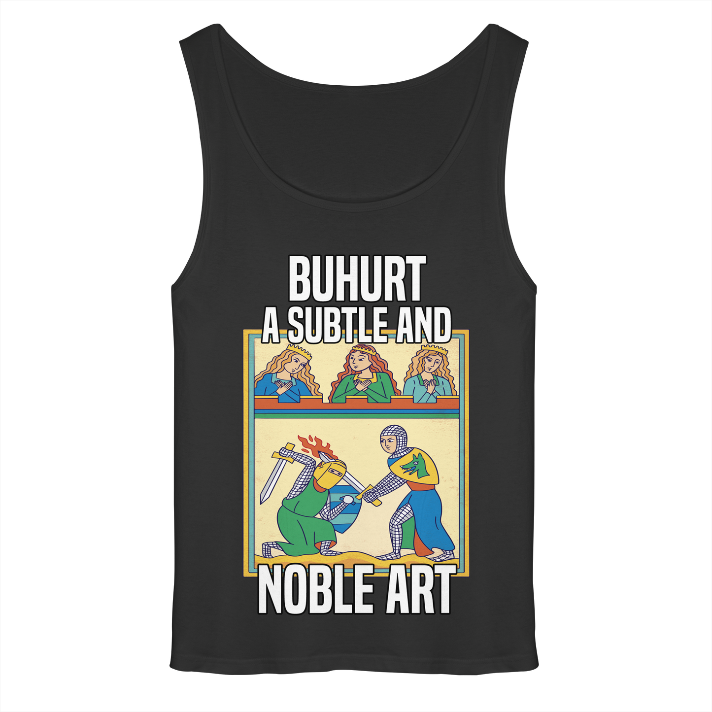 Buhurt | The Noble Art | Herren Bio Tank Top