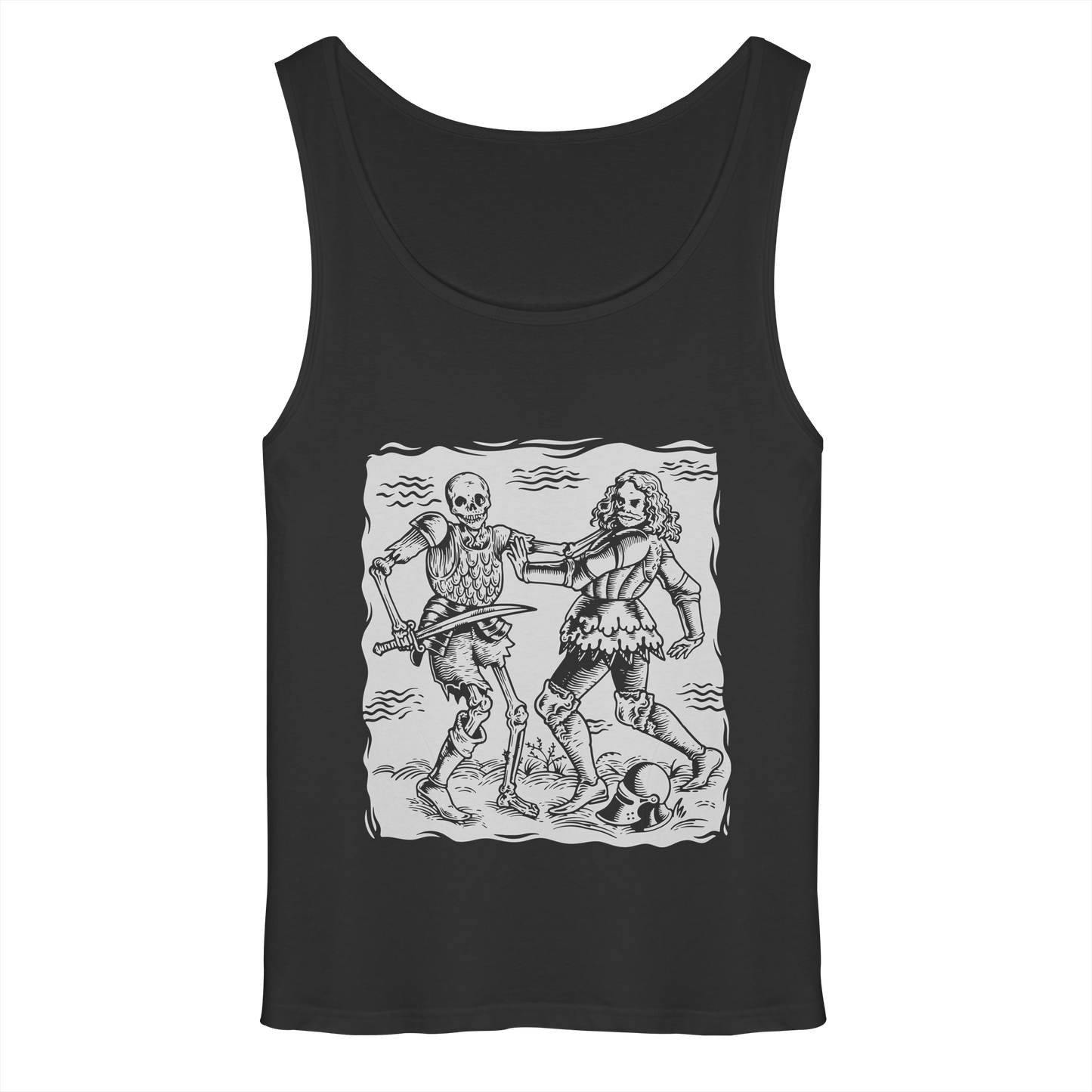 Buhurt Totentanz – Herren Bio Tank Top- Bouhourt