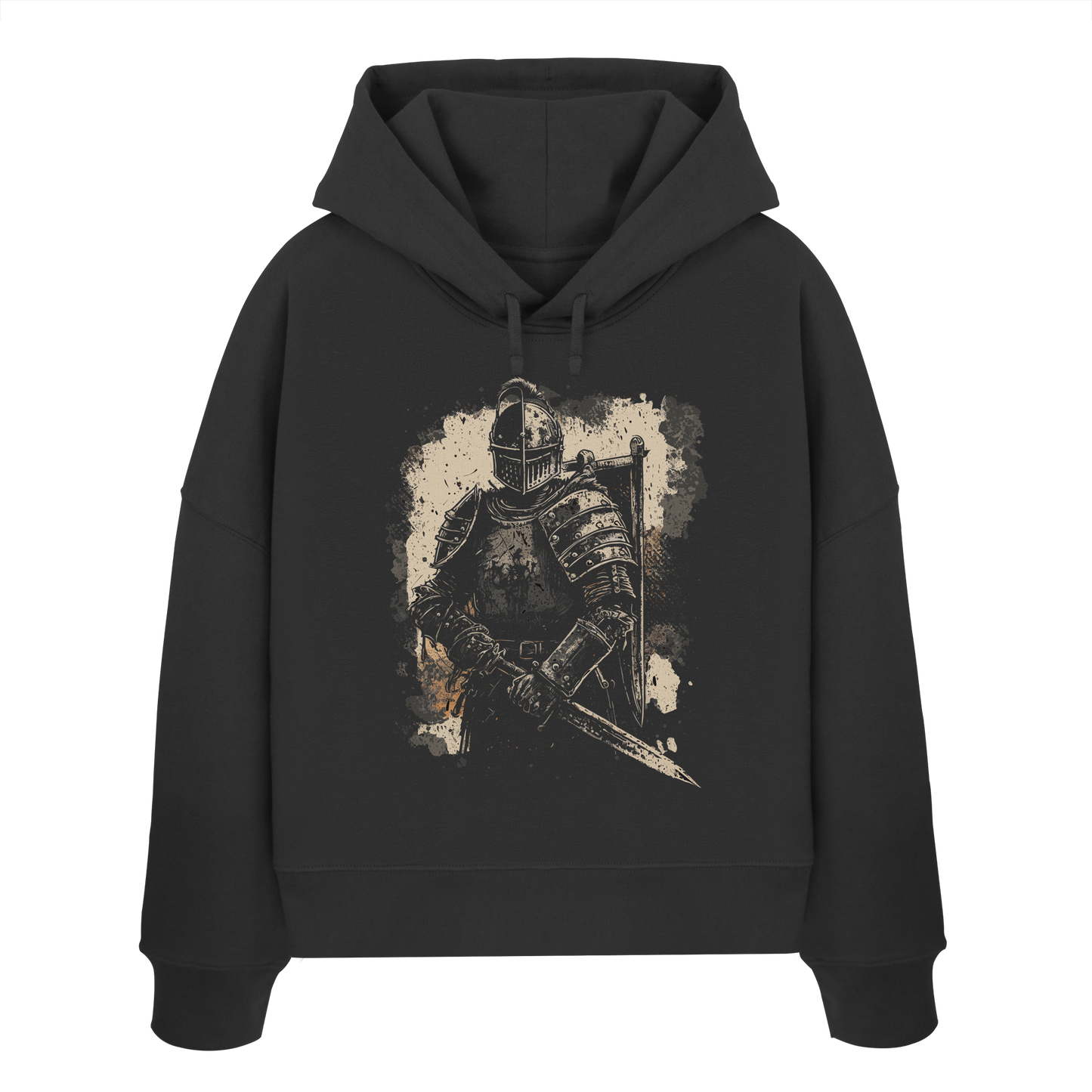 Dark Knight - Frauen  - Womens Organic Boxcut Hoodie