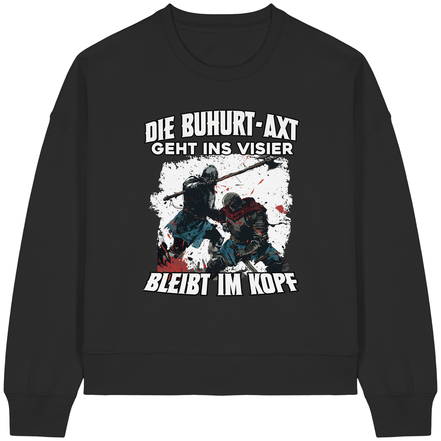 Damen Buhurt Boxcut Pullover | Bleibt Im Kopf | Bouhourt Boxcut Sweatshirt