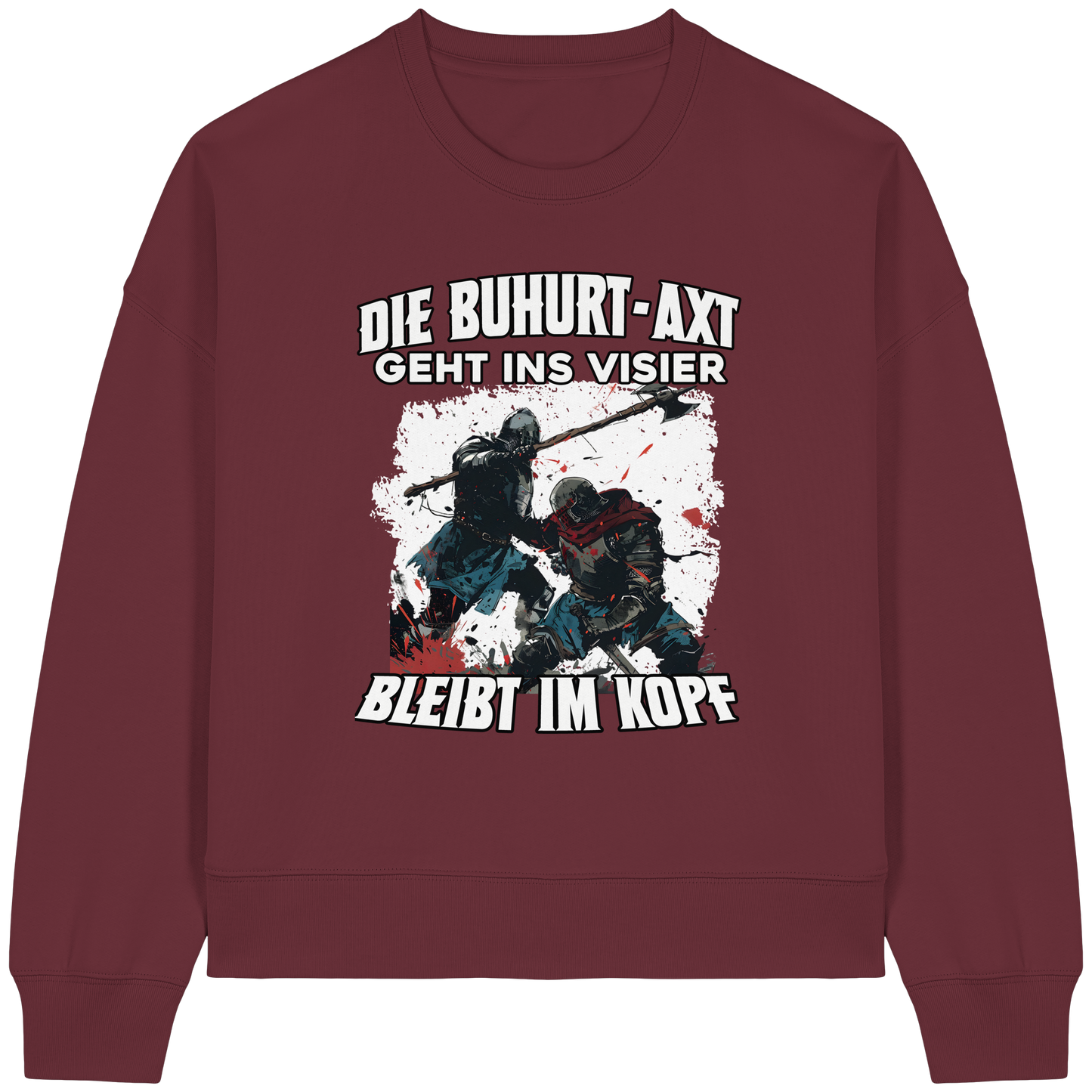 Damen Buhurt Boxcut Pullover | Bleibt Im Kopf | Bouhourt Boxcut Sweatshirt