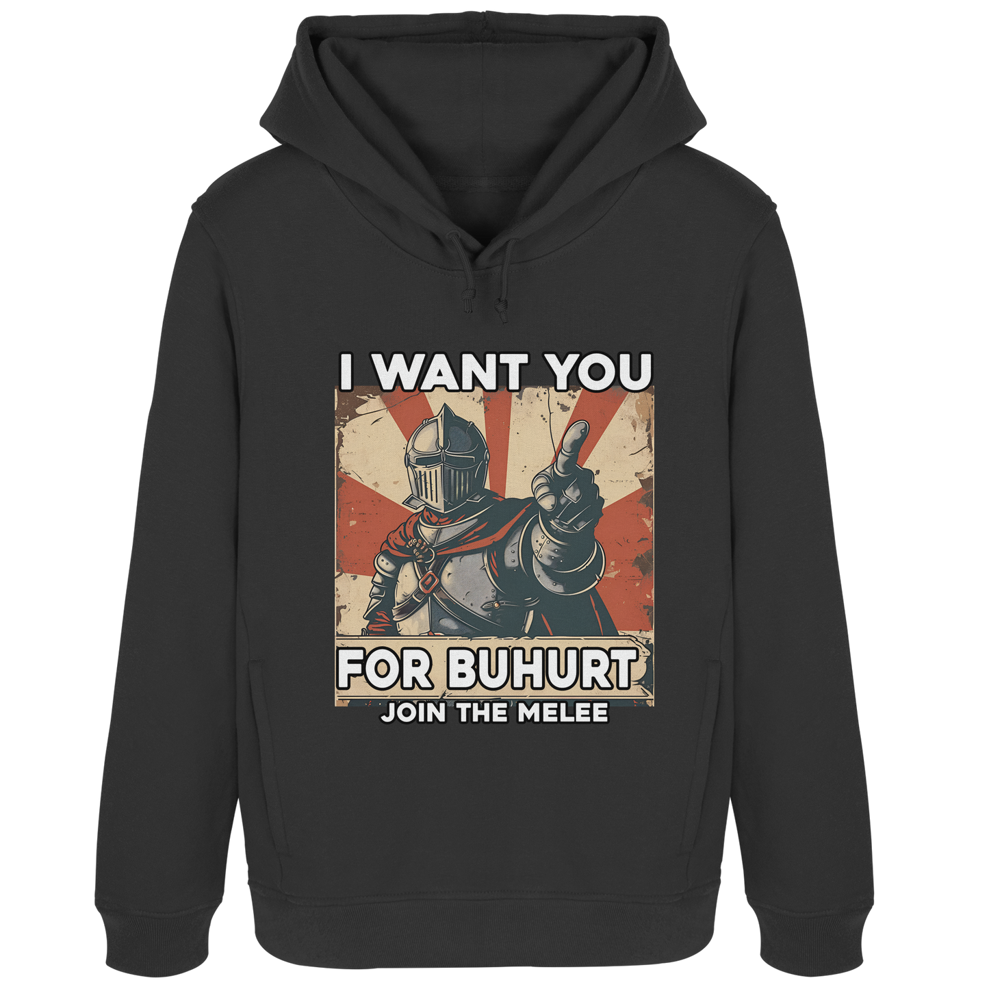 I Want You for Buhurt – Join the Melee – Bouhourt Damen Hoodie