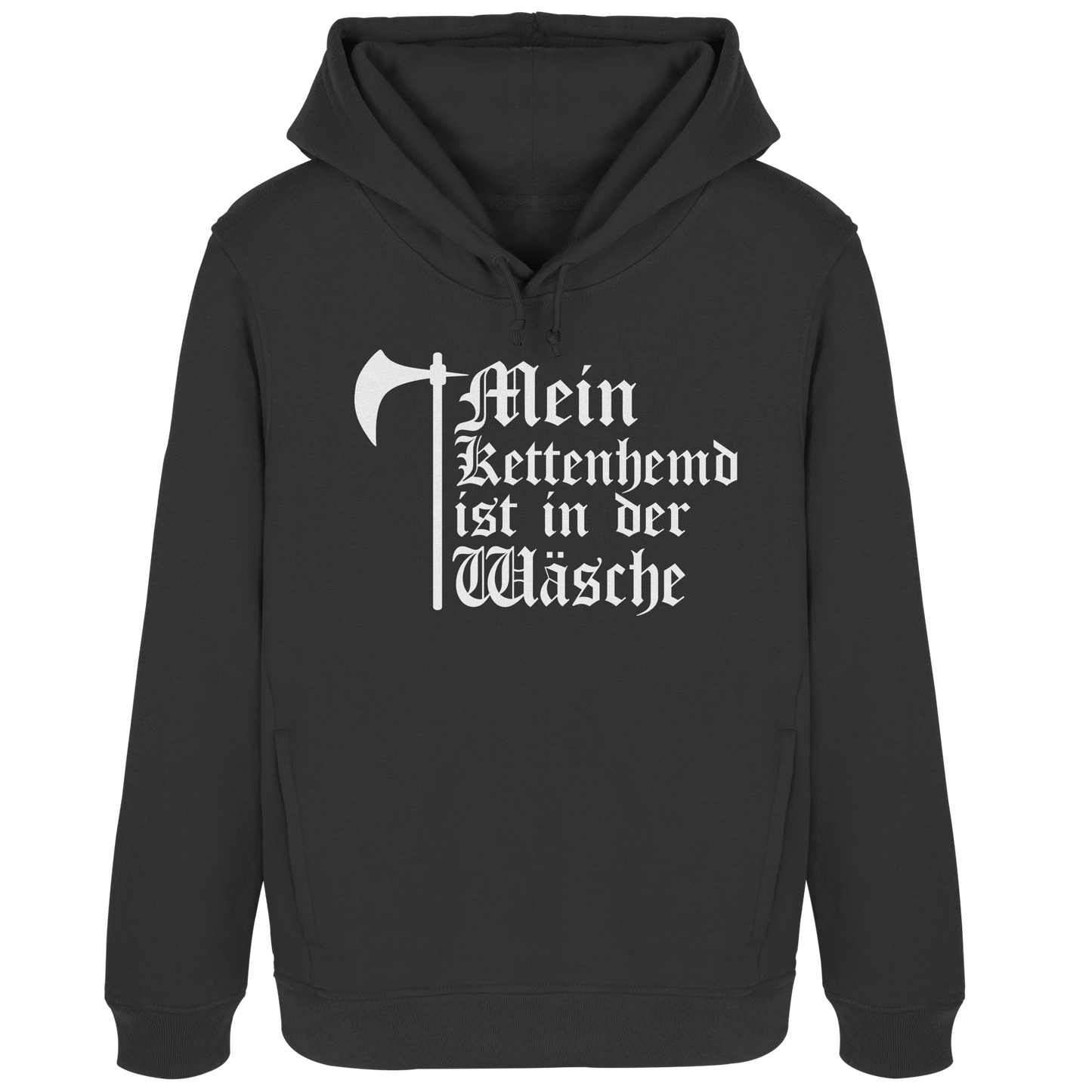 Mein Kettenhemd ist in der Wäsche – Bouhourt Damen Hoodie