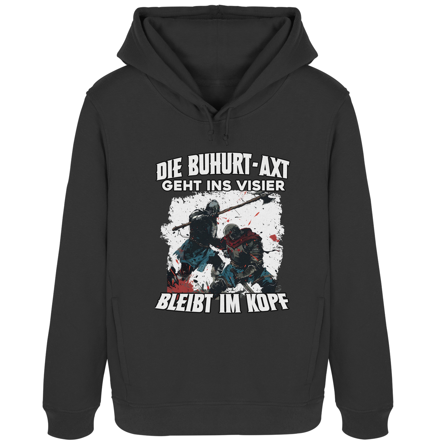 Buhurt Axt bleibt im Kopf – Impact Edition – Bouhourt Damen Hoodie