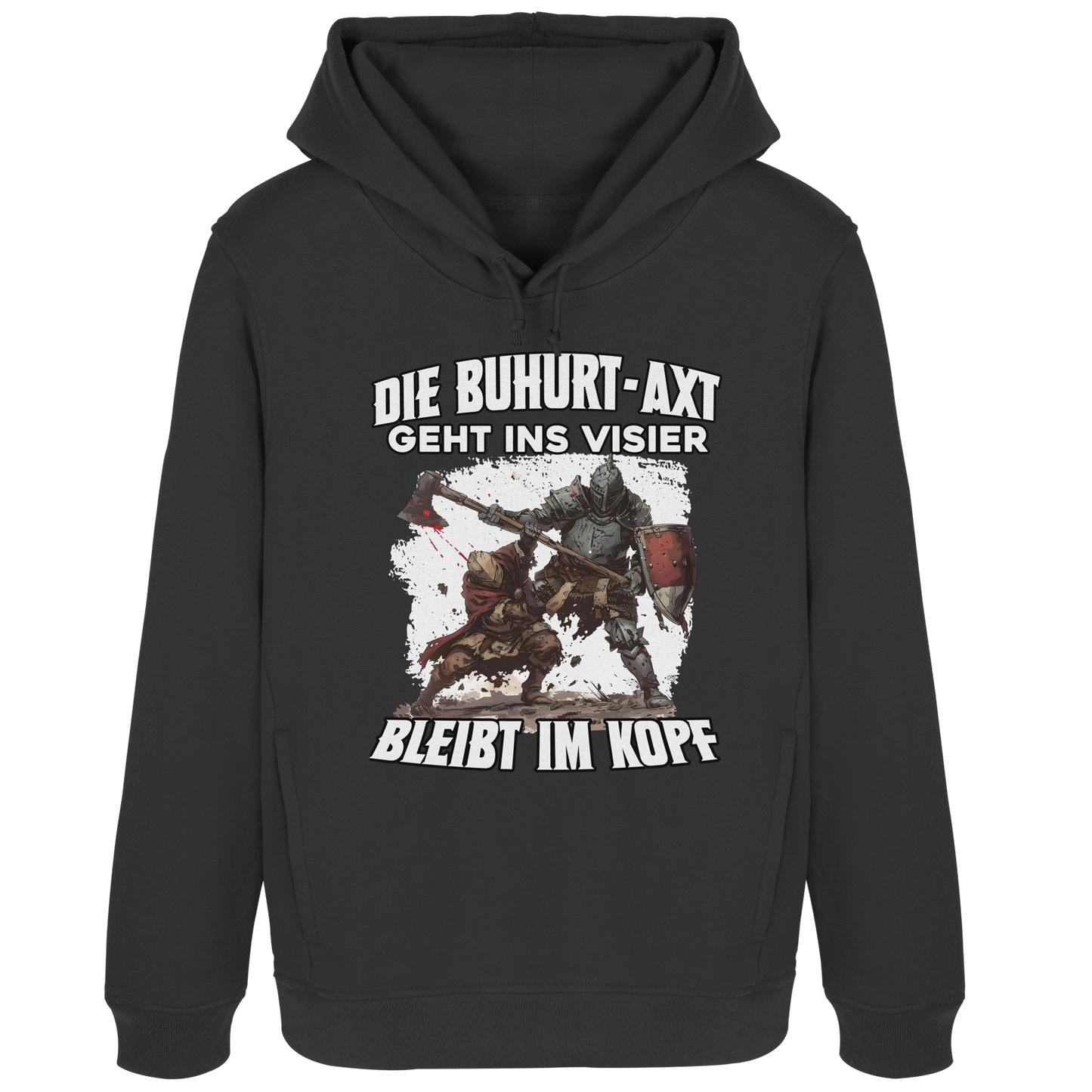 Die Buhurt-Axt geht ins Visier – bleibt im Kopf – Buhurt Damen Hoodie