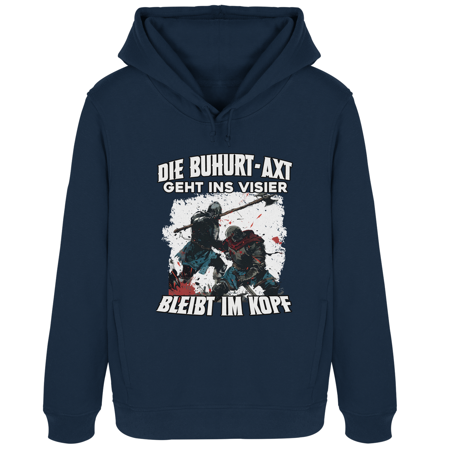 Buhurt Axt bleibt im Kopf – Impact Edition – Bouhourt Damen Hoodie