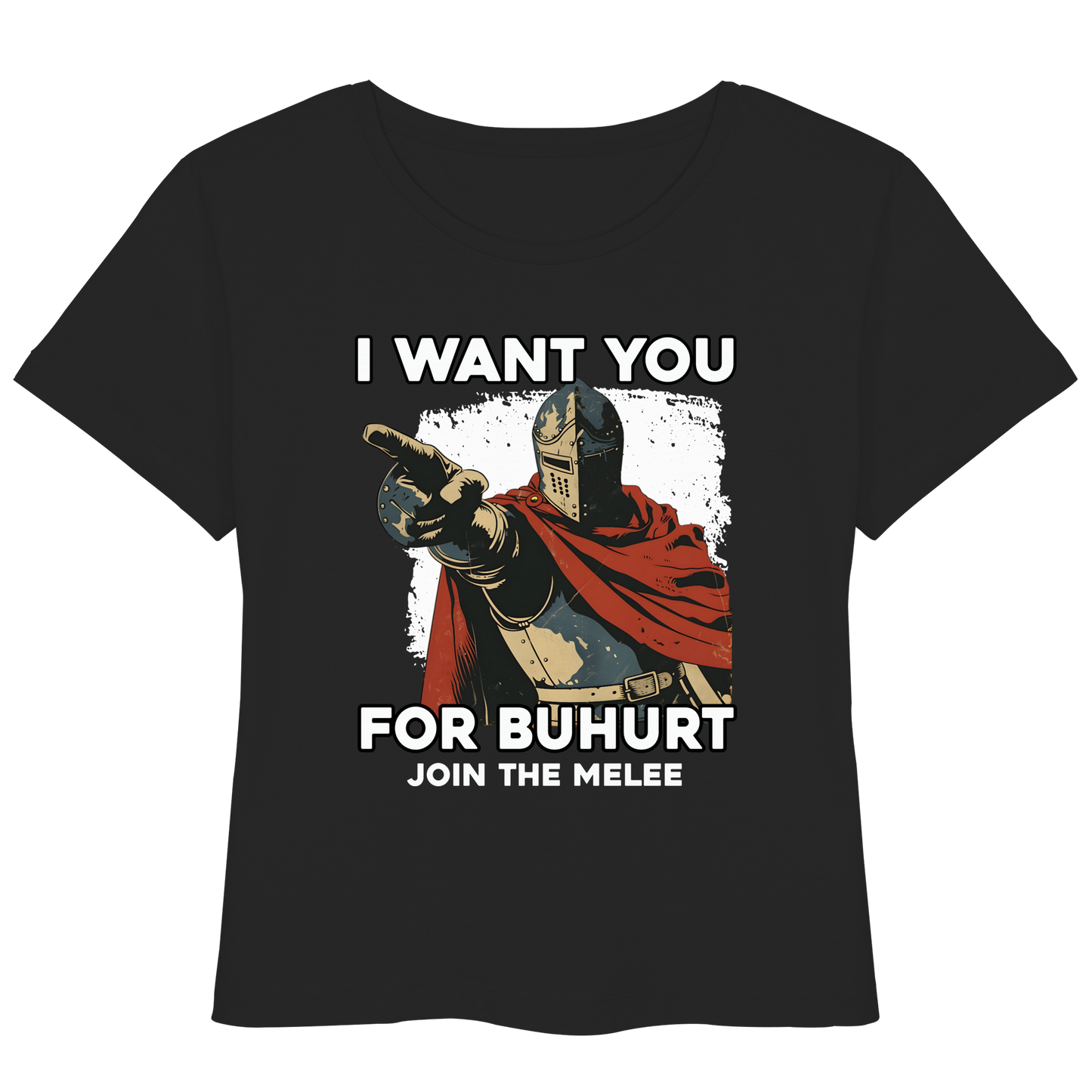 I Want You For Buhurt Damen Shirt - Frauen Bio Lightweight T-Shirt