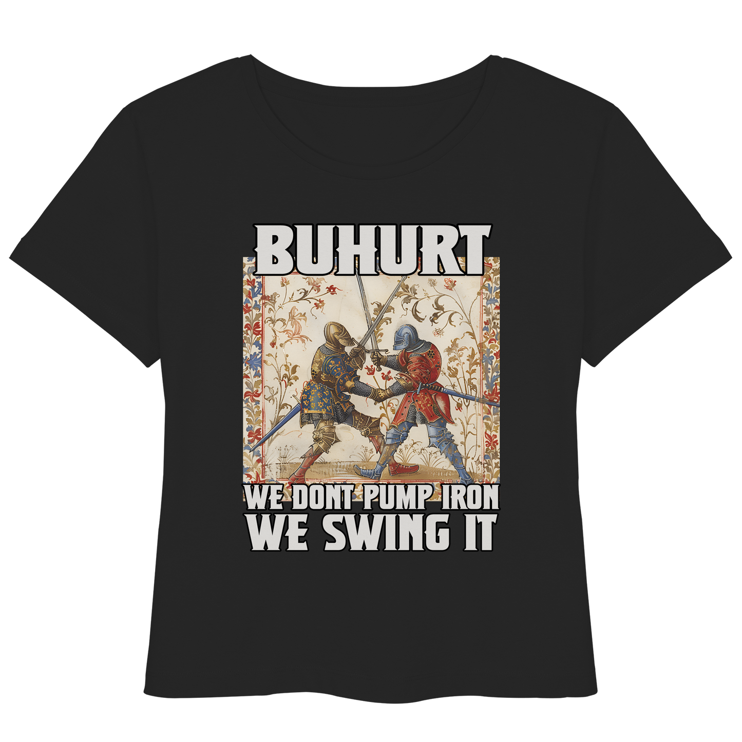 Stundenbuch Buhurt We Swing It Damen Shirt - Frauen Bio Lightweight T-Shirt