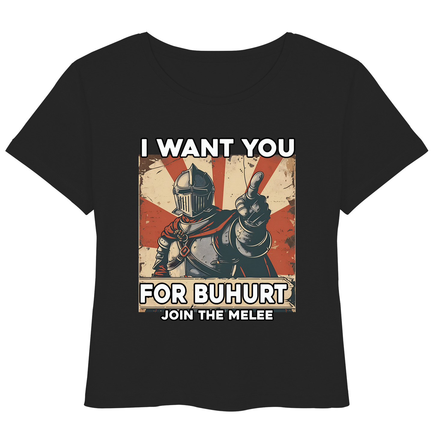 I Want You For Buhurt Damen Shirt - Frauen Bio Lightweight T-Shirt