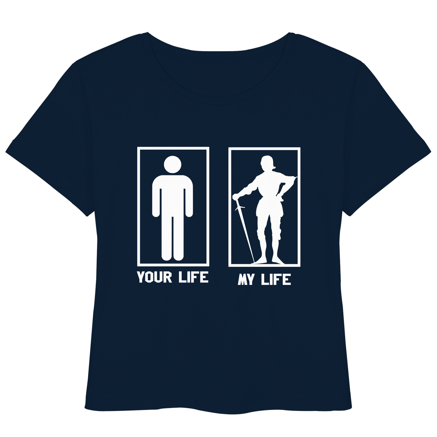Buhurt Damen T-Shirt Your Life My Life - Bio Lightweight T-Shirt