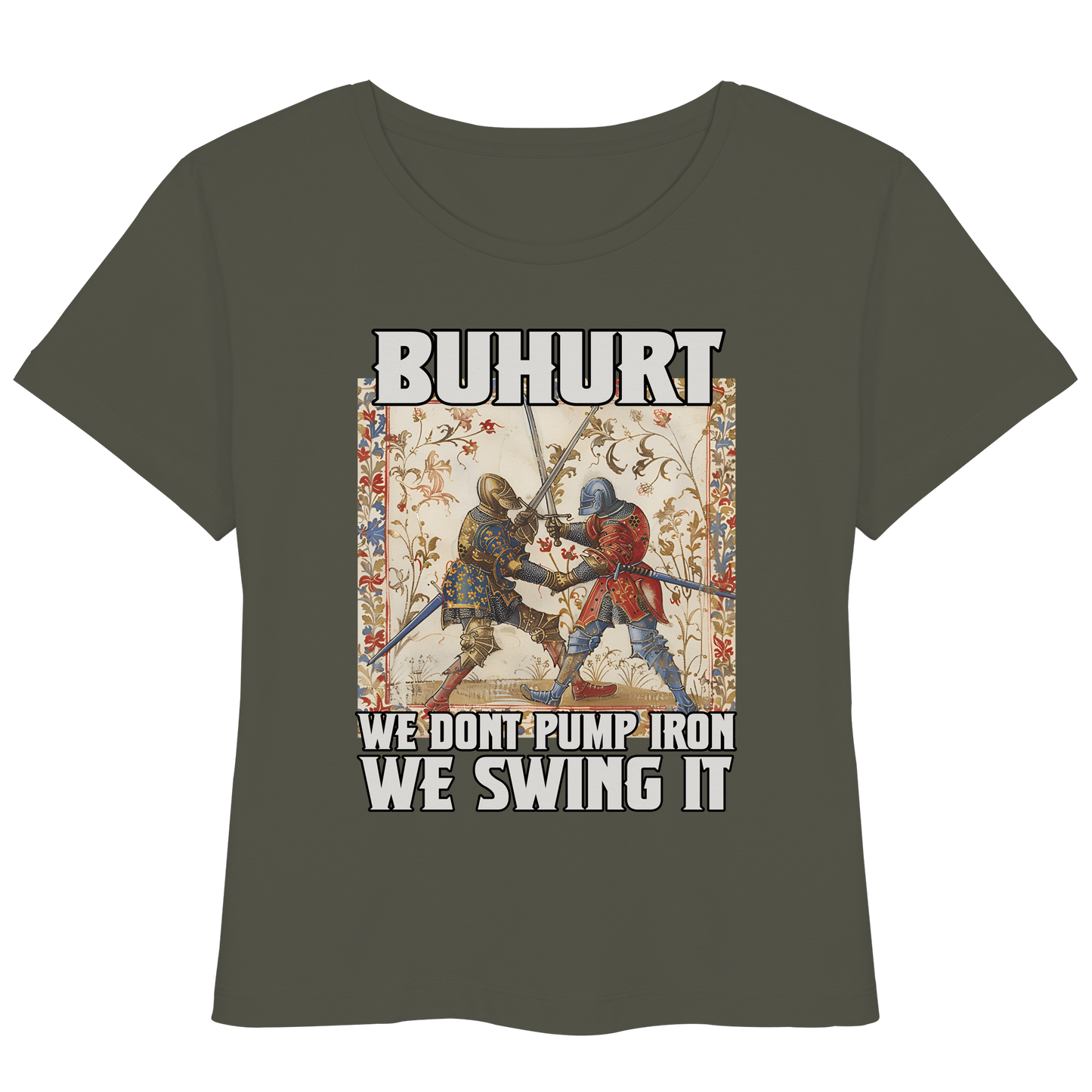 Stundenbuch Buhurt We Swing It Damen Shirt - Frauen Bio Lightweight T-Shirt