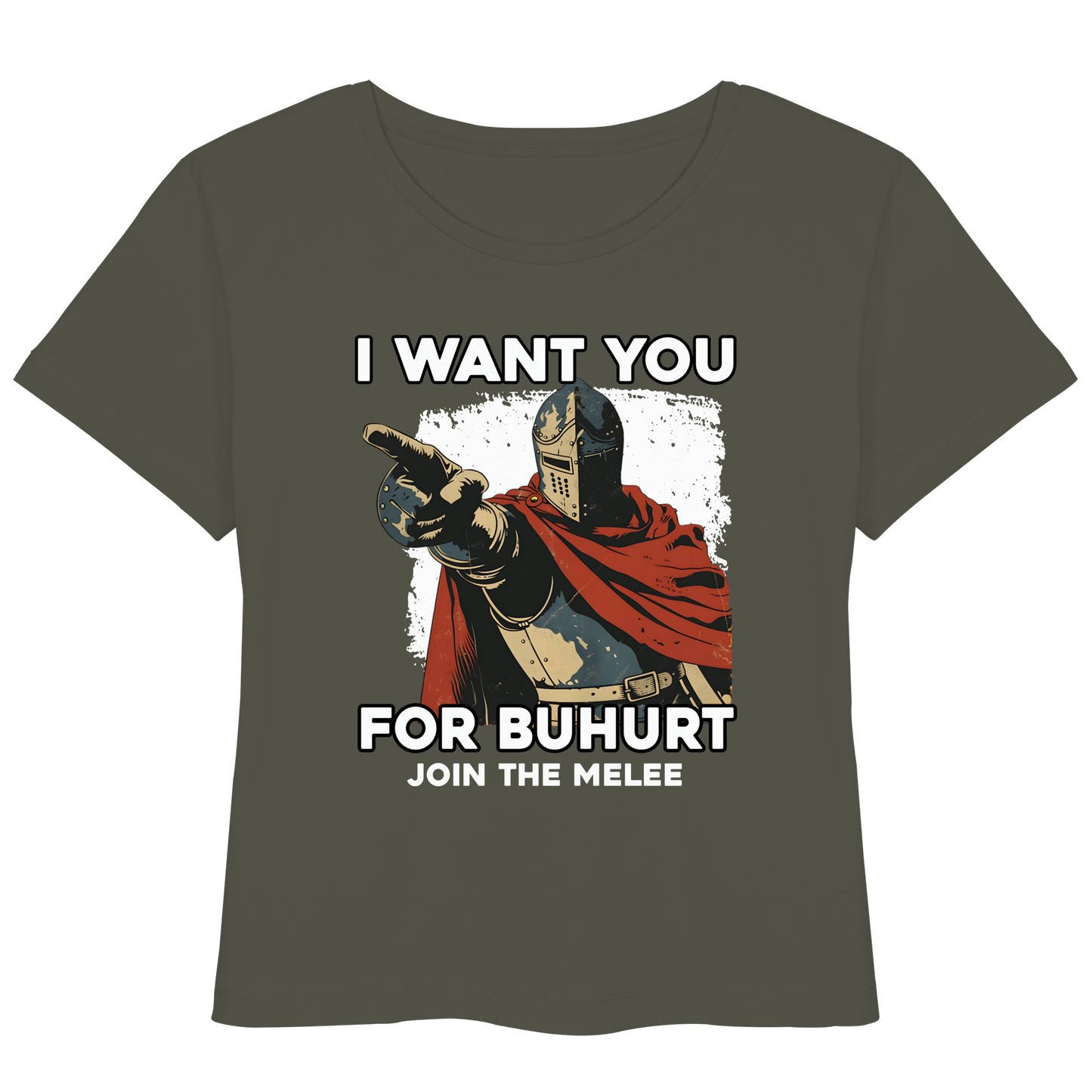 I Want You For Buhurt Damen Shirt - Frauen Bio Lightweight T-Shirt
