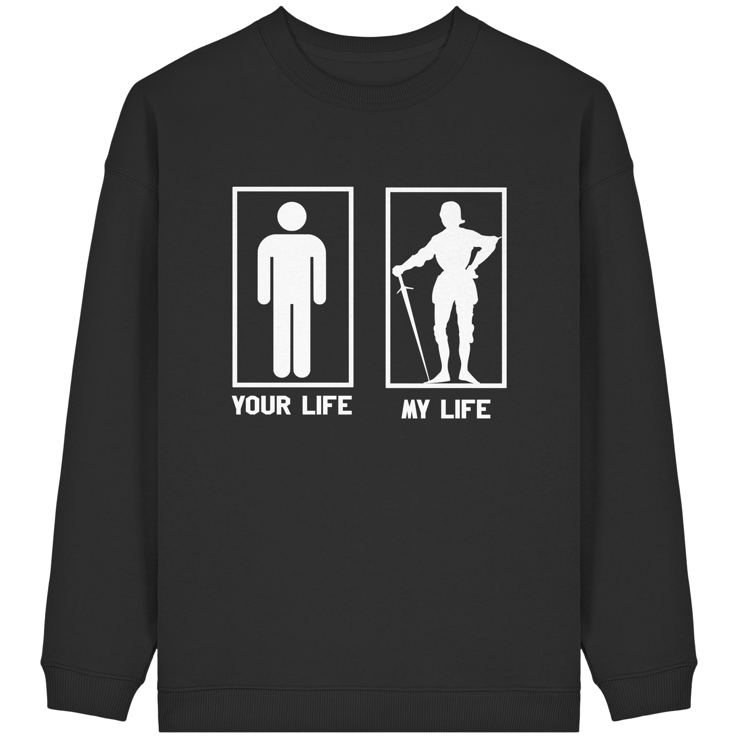 My Buhurt Life - Damen Bio Oversized Sweatshirt