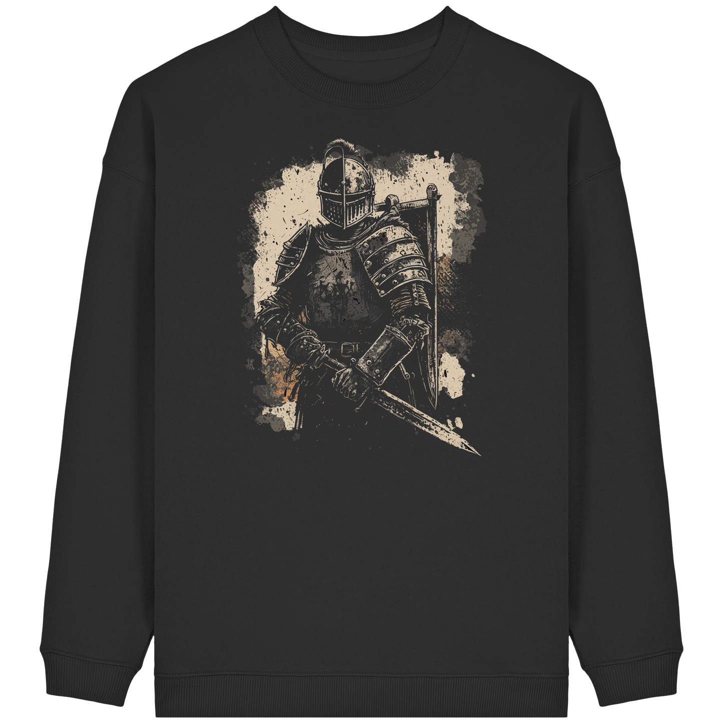 Dunkler Ritter - Frauen Organic Oversized Buhurt Sweatshirt