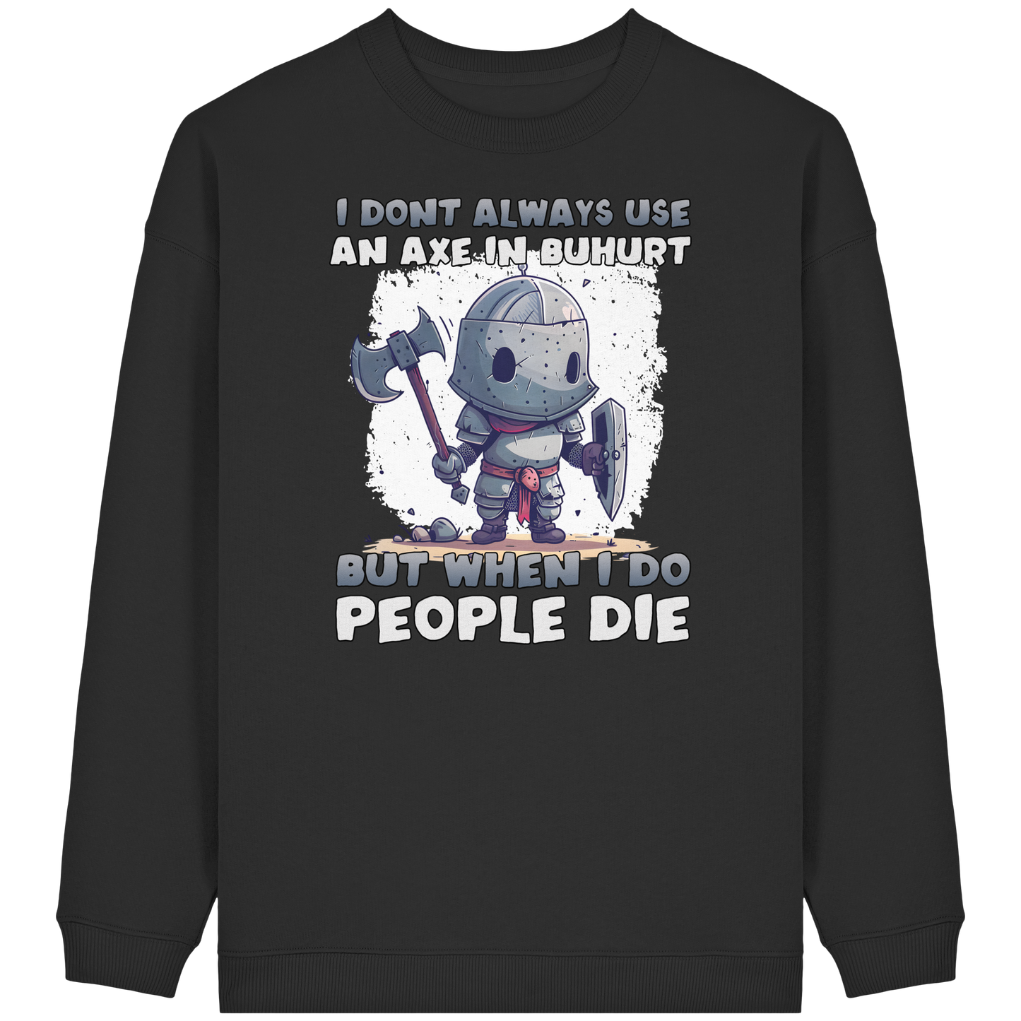 Chibi Knight - Frauen  - Damen Bio Oversized Sweatshirt
