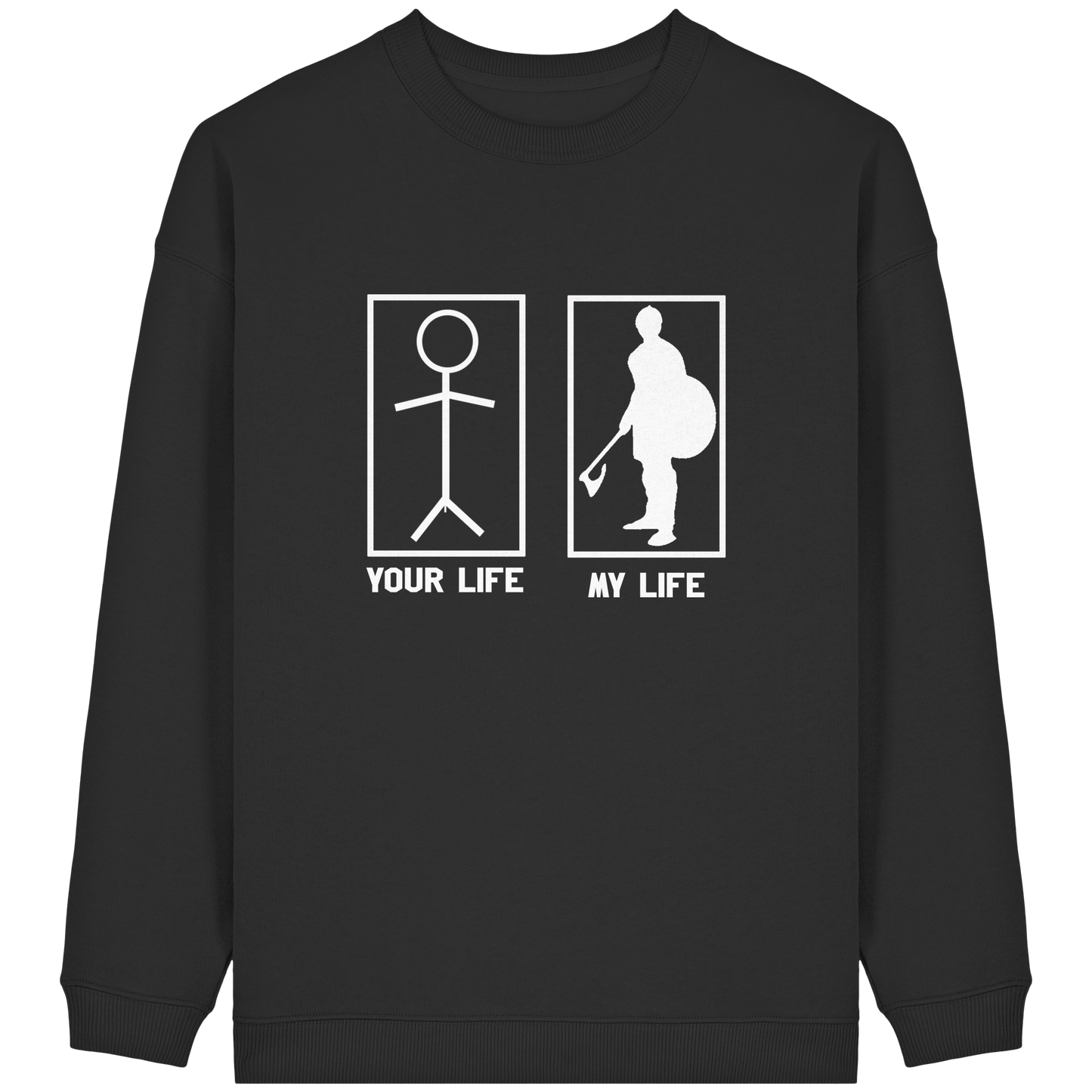 My Buhurt Life - Damen Bio Oversized Sweatshirt