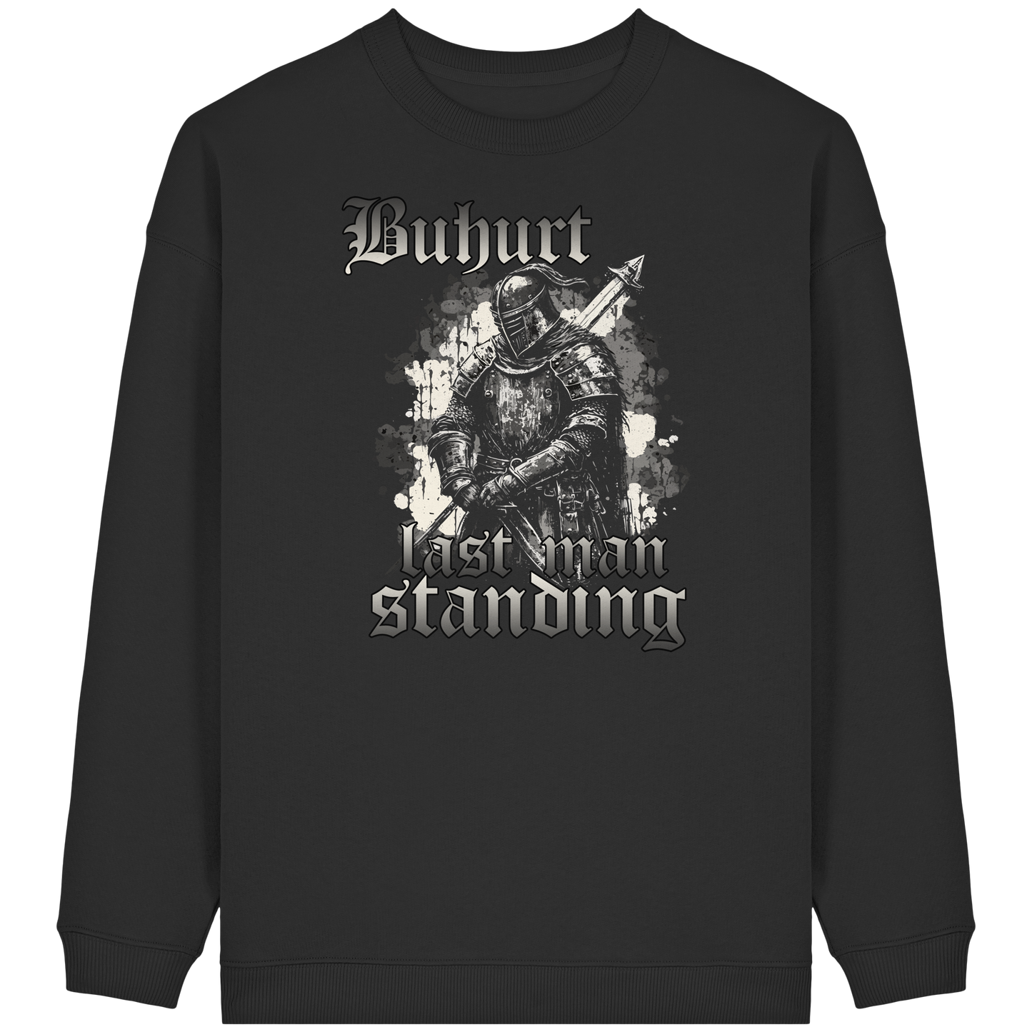 Buhurt Oversized Damen Pullover | Last Man Standing | Bouhourt Oversized Sweatshirt