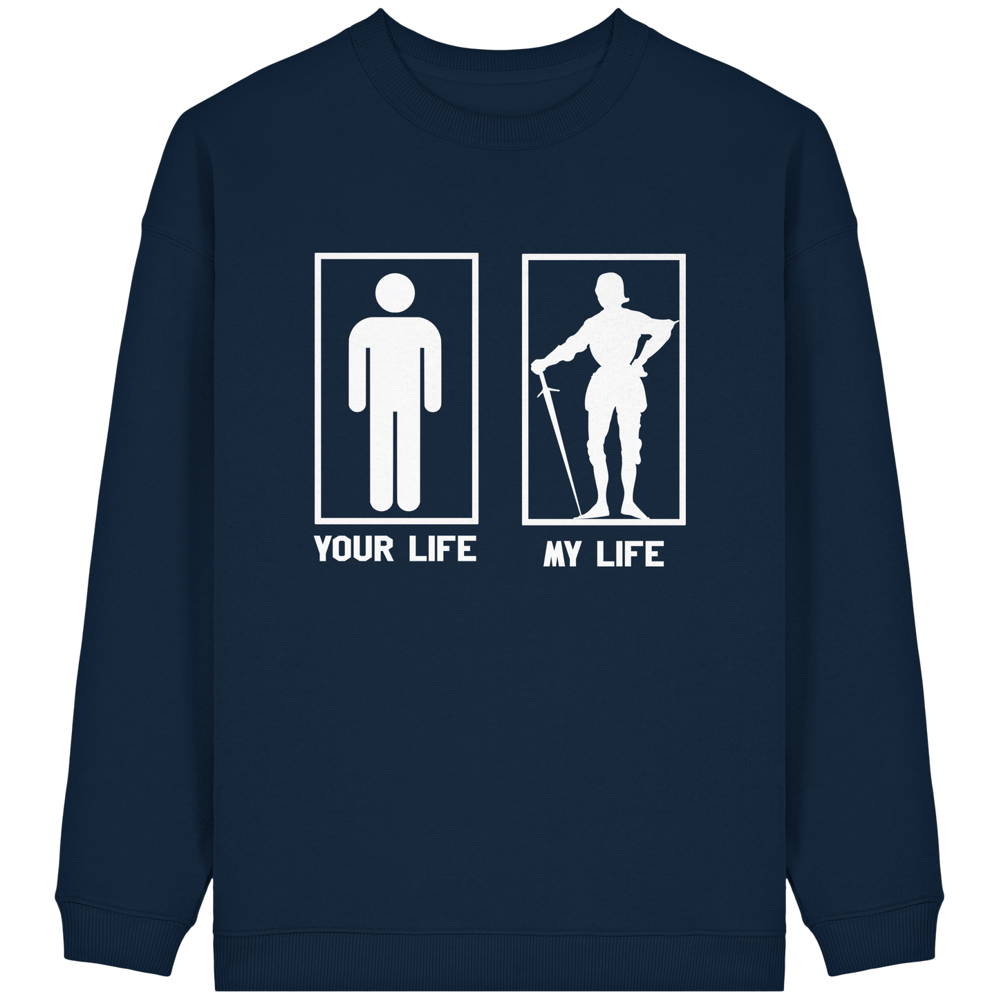 My Buhurt Life - Damen Bio Oversized Sweatshirt