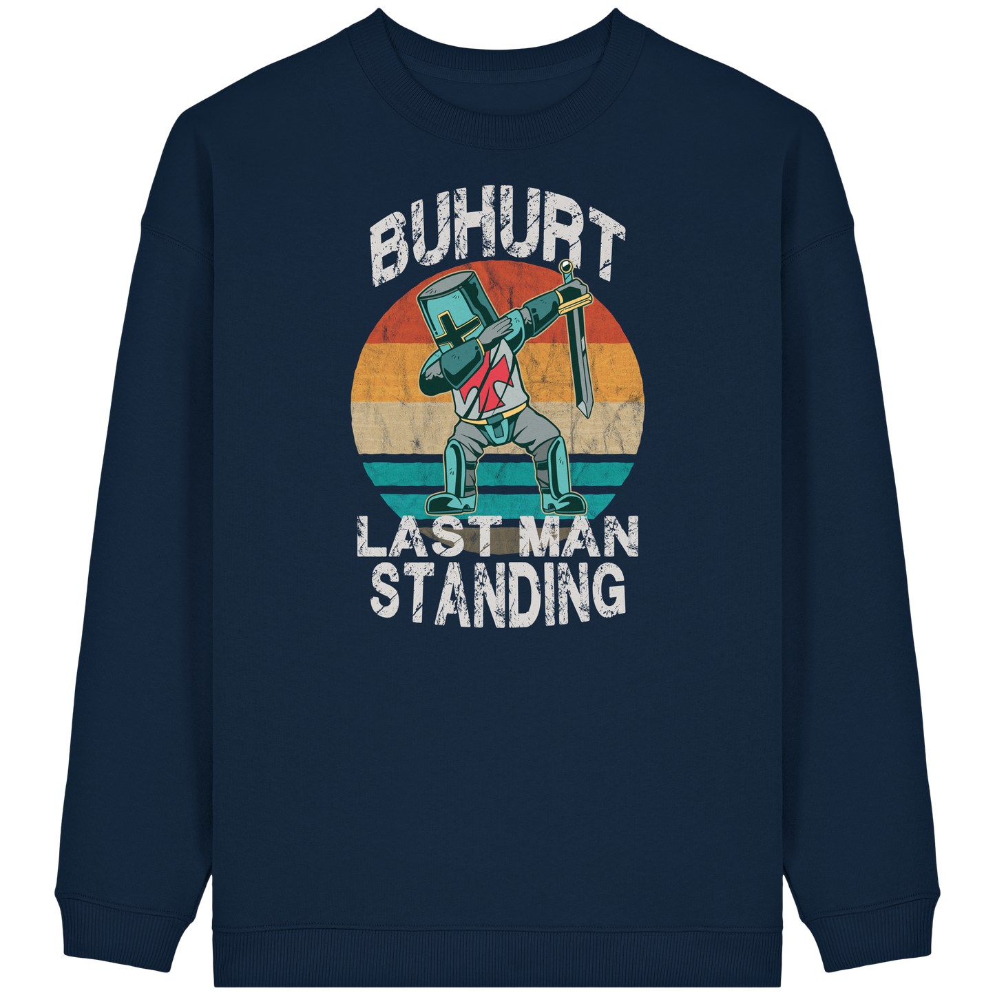 Dabing Cartoon Ritter - Damen Bio Oversized Sweatshirt