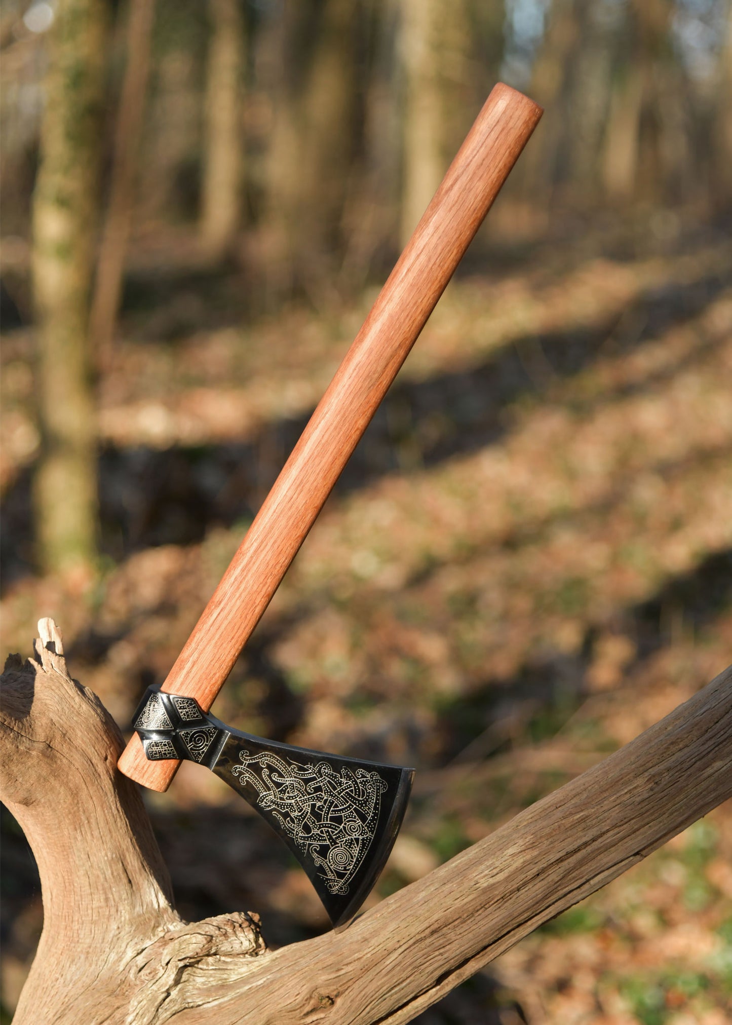 Mammen Axt XH2041 – Wikinger Axt im Mammen-Stil mit Ornamentik