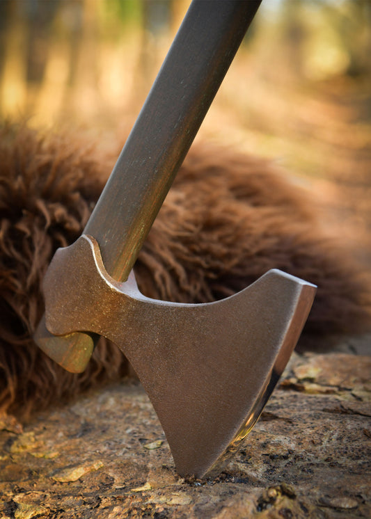 Hanwei Kurze Wikingeraxt XH2044N – Geschmiedete Wikinger Wurfaxt
