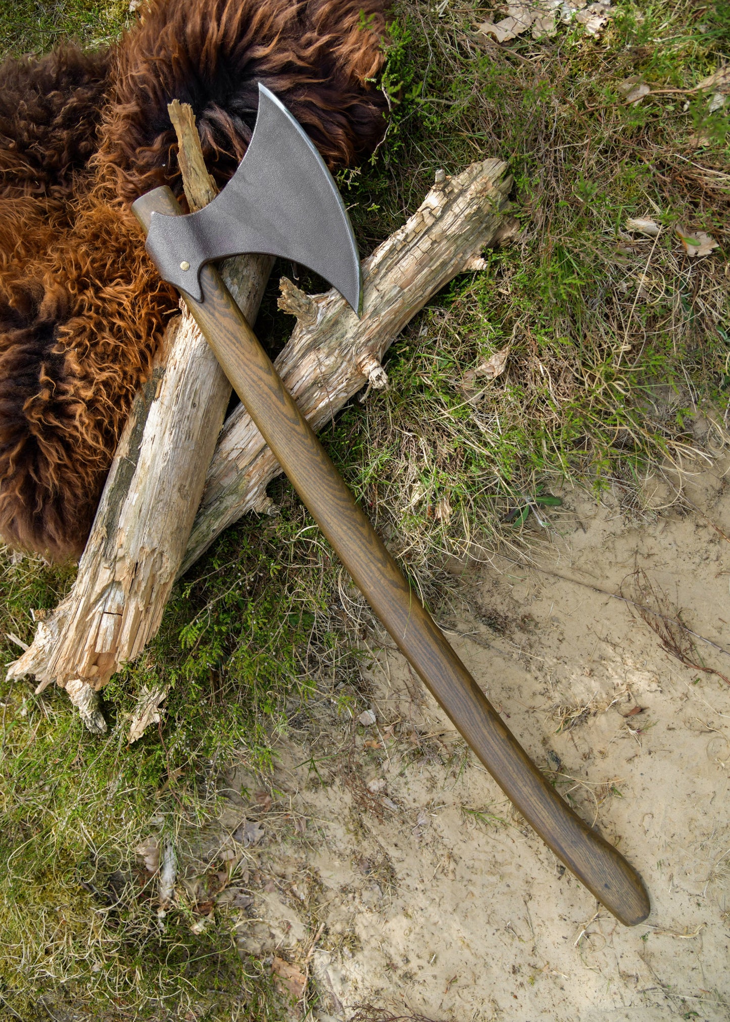 Hanwei Dänenaxt XH2099N – Geschmiedete Wikinger Langaxt (Dane Axe)