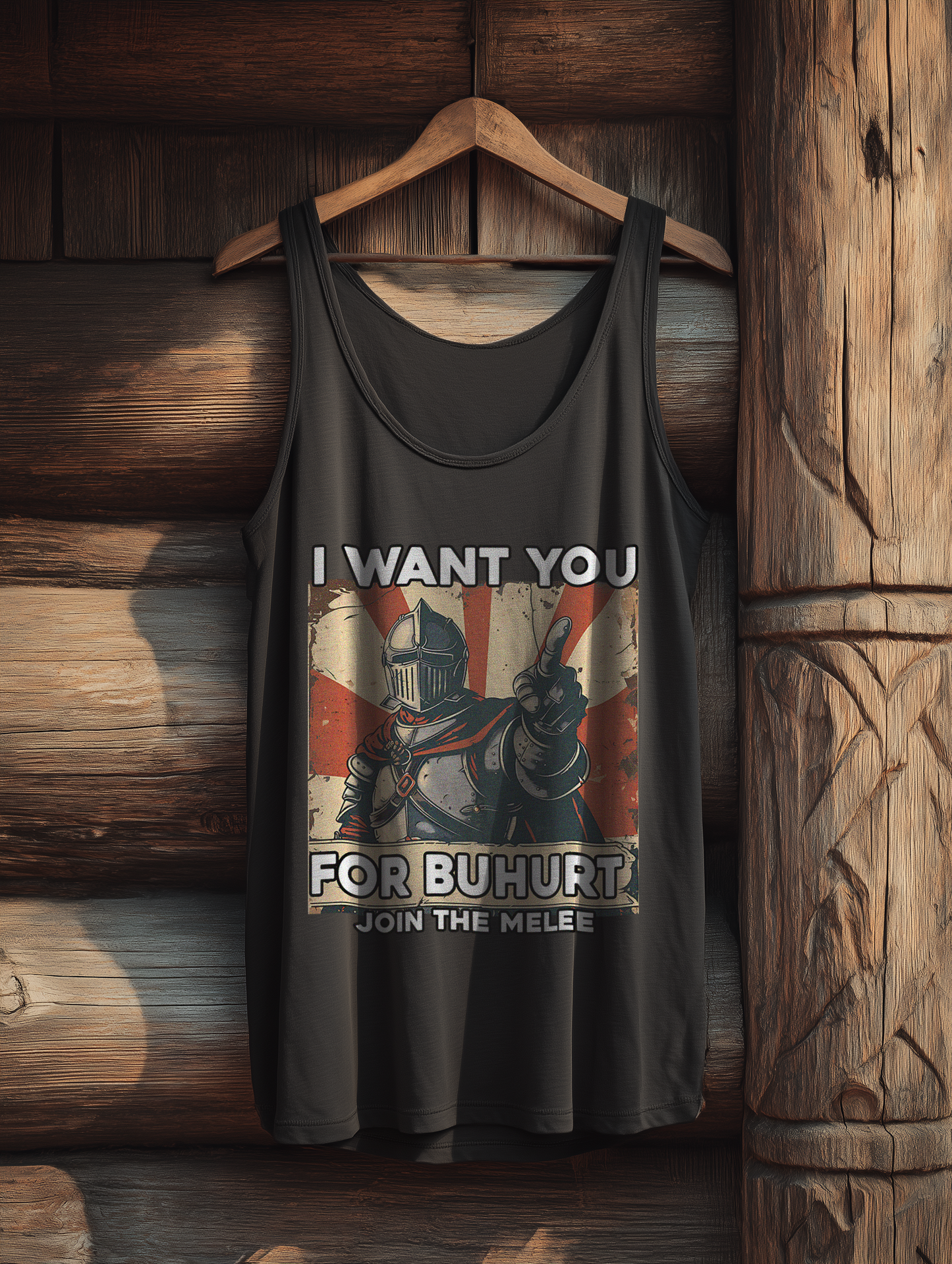 I Want You For Buhurt Damen Tank Top-  Frauen Bio Tank-Top