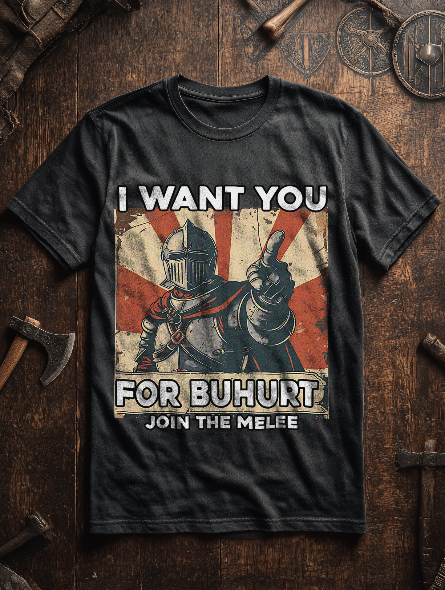 I Want You for Buhurt Shirt Oversize 240g Oversized Bio Baumwolle Shirt